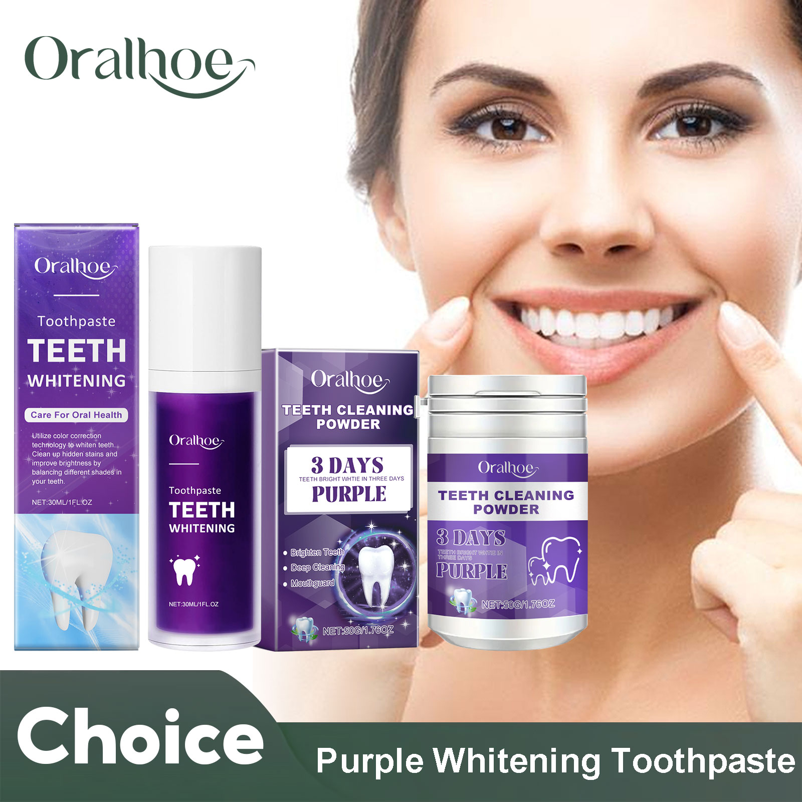 Teeth Whitening Results - Mor Düzeltici Diş Beyazlatma Diş Macunu
