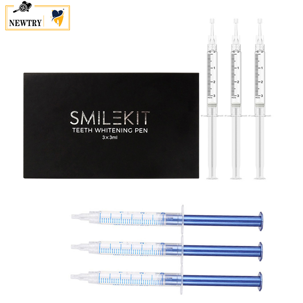 Teeth Whitening Results - Butik hediye kutusu ile diş beyazlatma