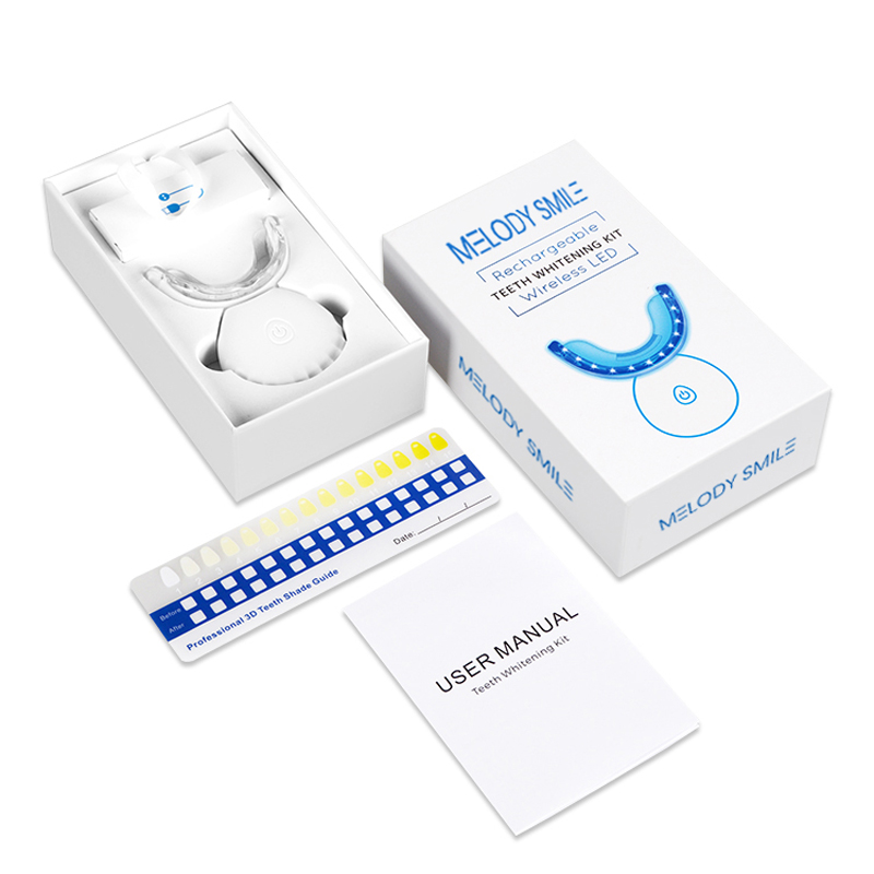 Teeth Whitening Logo - Mavi Işık Diş Beyazlatma LED Kiti