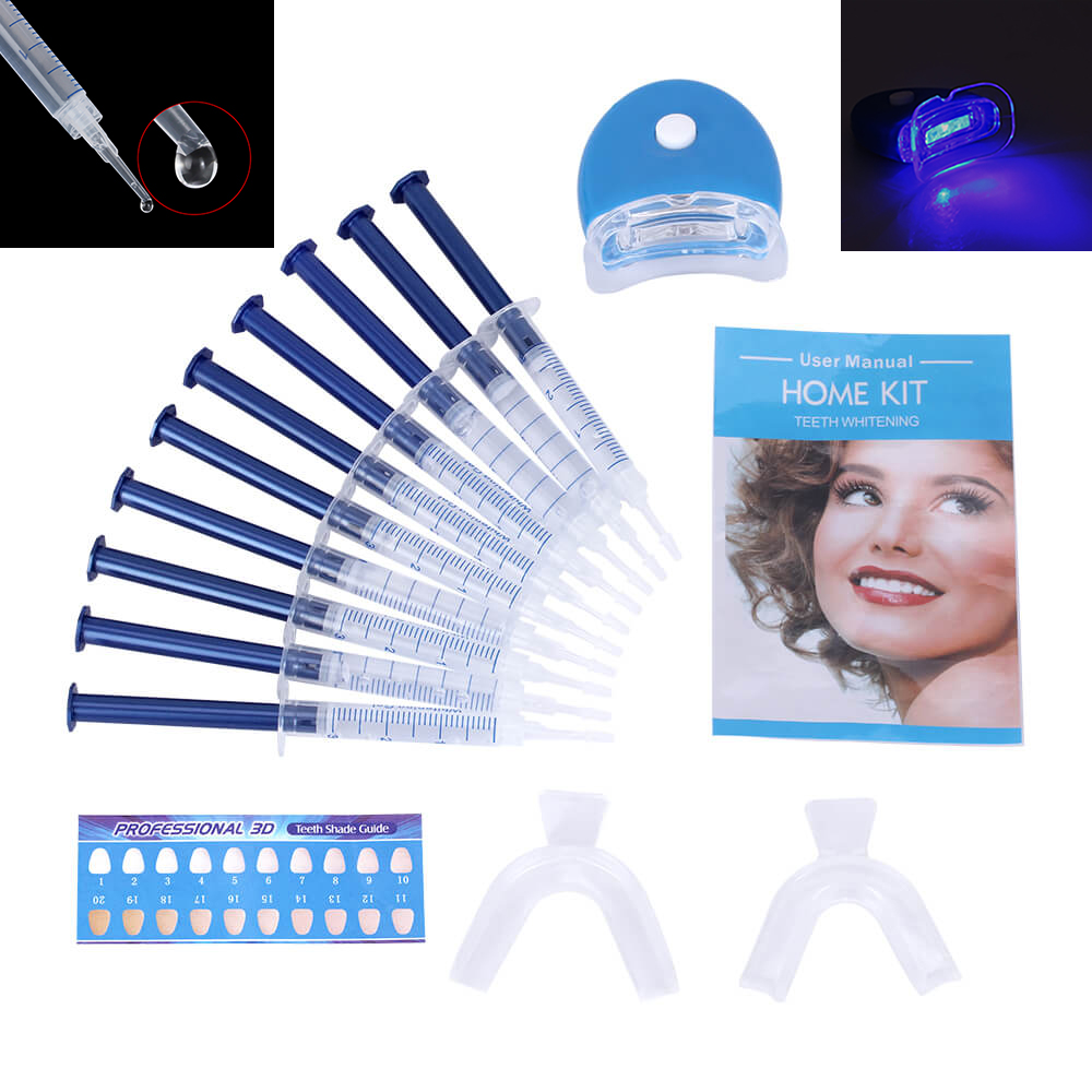 Teeth Whitening Results - 1 takım Diş Beyazlatma 44% Peroksit