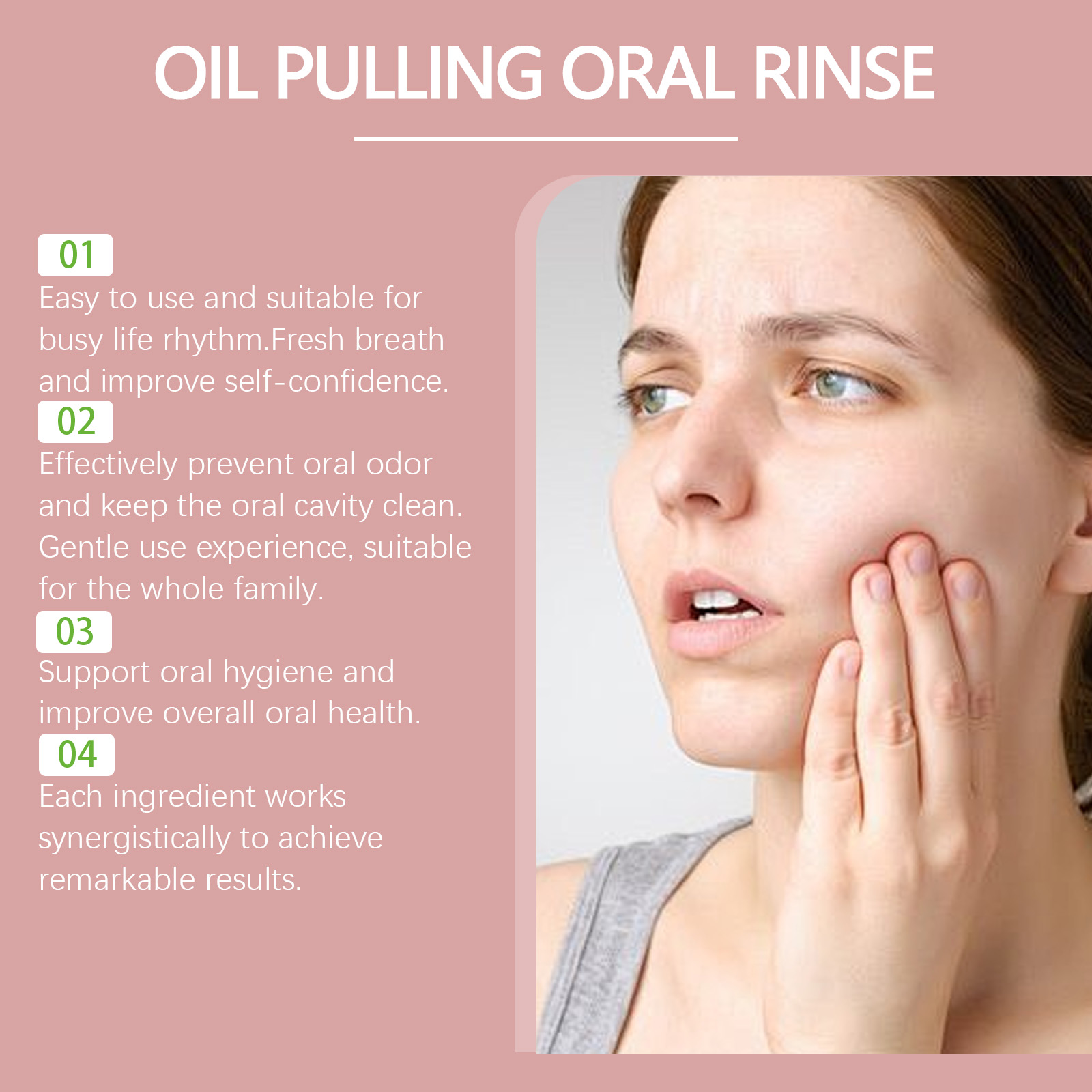 Hindistan Cevizi Çekme Yağı Ga - Teeth Whitening Oil Pulling incelemesi ve fiyatı