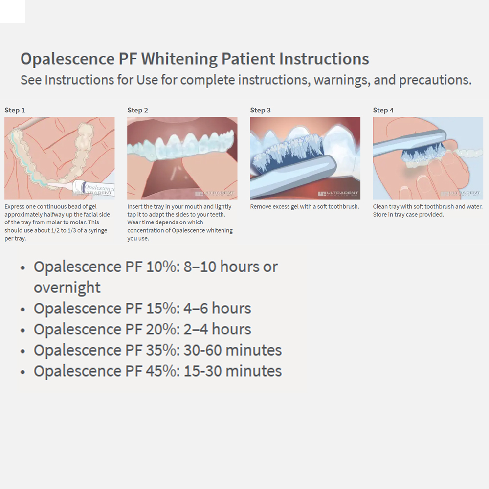 Opalescence beyazlatma 20% PF  - Teeth Whitening Results incelemesi ve fiyatı