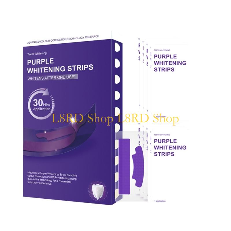 L8RD 7/14 Pairs Premium Mor Di - Teeth Whitening Results incelemesi ve fiyatı