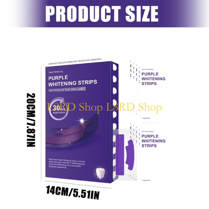 L8RD 7/14 Pairs Premium Mor Di - Teeth Whitening Results incelemesi ve fiyatı