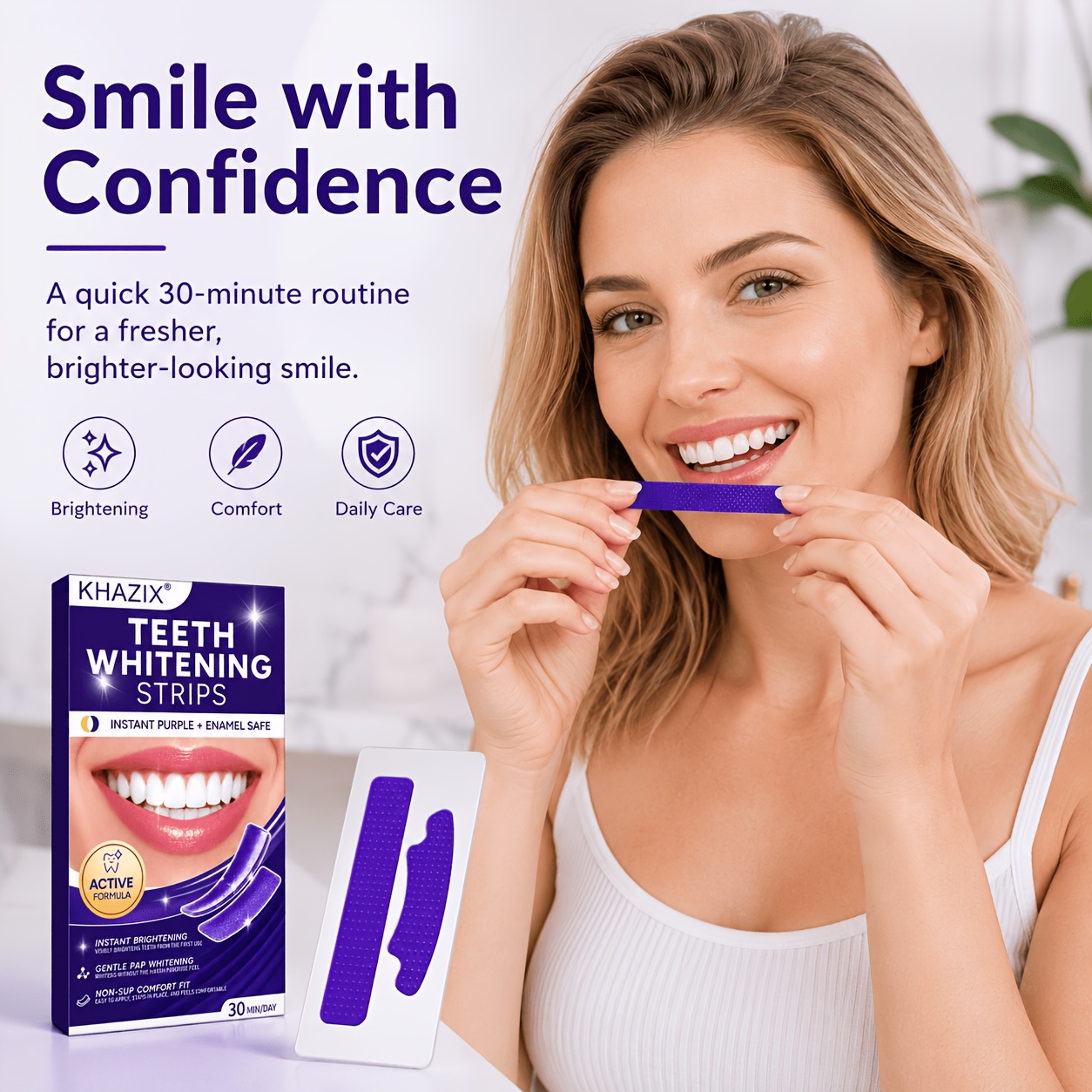 5/10 çift Mor Diş Beyazlatma Ş - Teeth Whitening Street incelemesi ve fiyatı