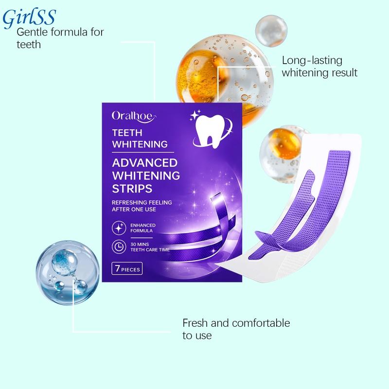 7 adet mor diş beyazlatma şeri - Teeth Whitening Results incelemesi ve fiyatı