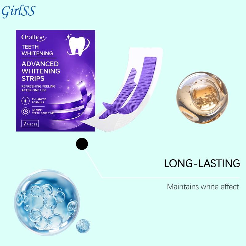 7 adet mor diş beyazlatma şeri - Teeth Whitening Results incelemesi ve fiyatı