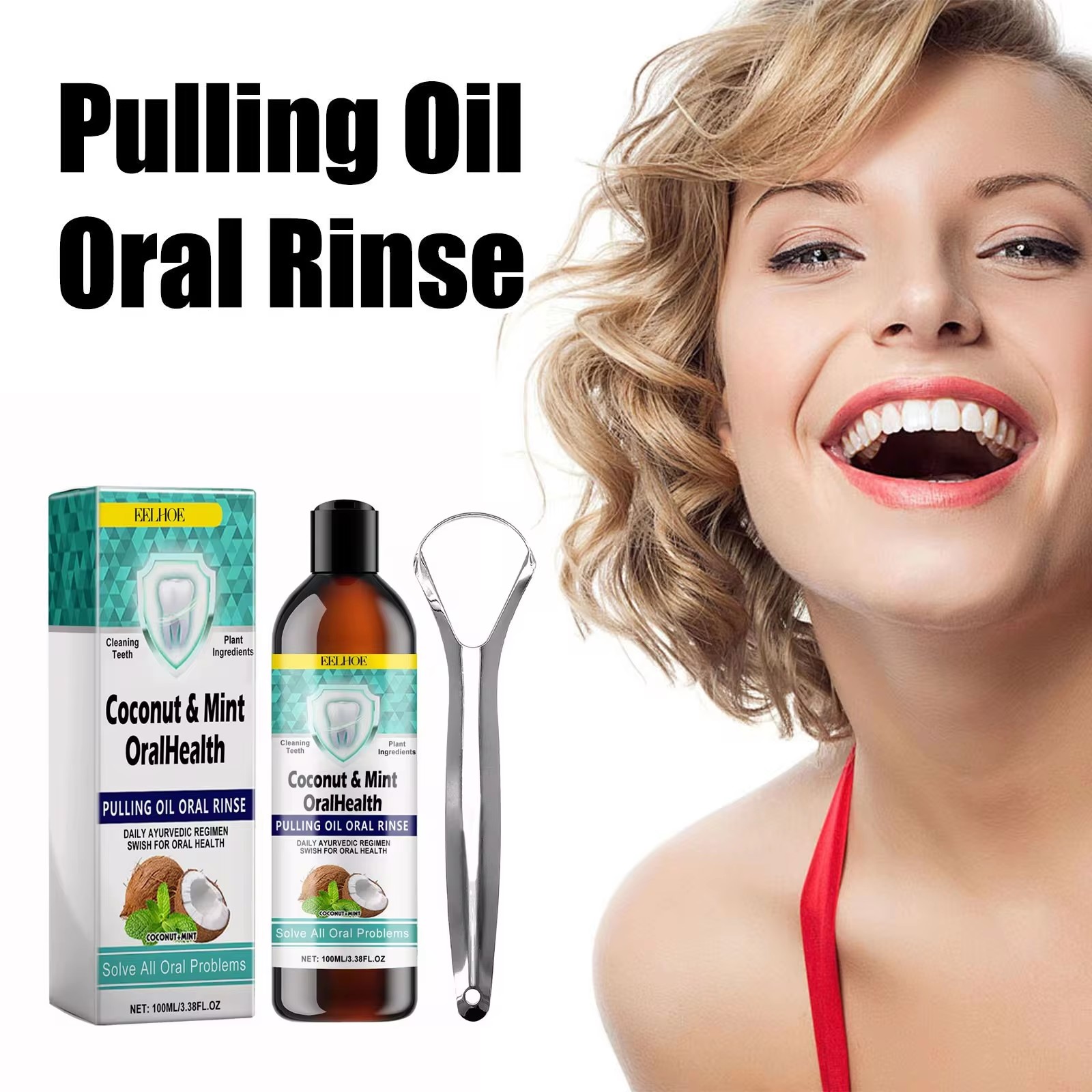 EELHOE Nane Hindistan Cevizi Y - Teeth Whitening Oil Pulling incelemesi ve fiyatı
