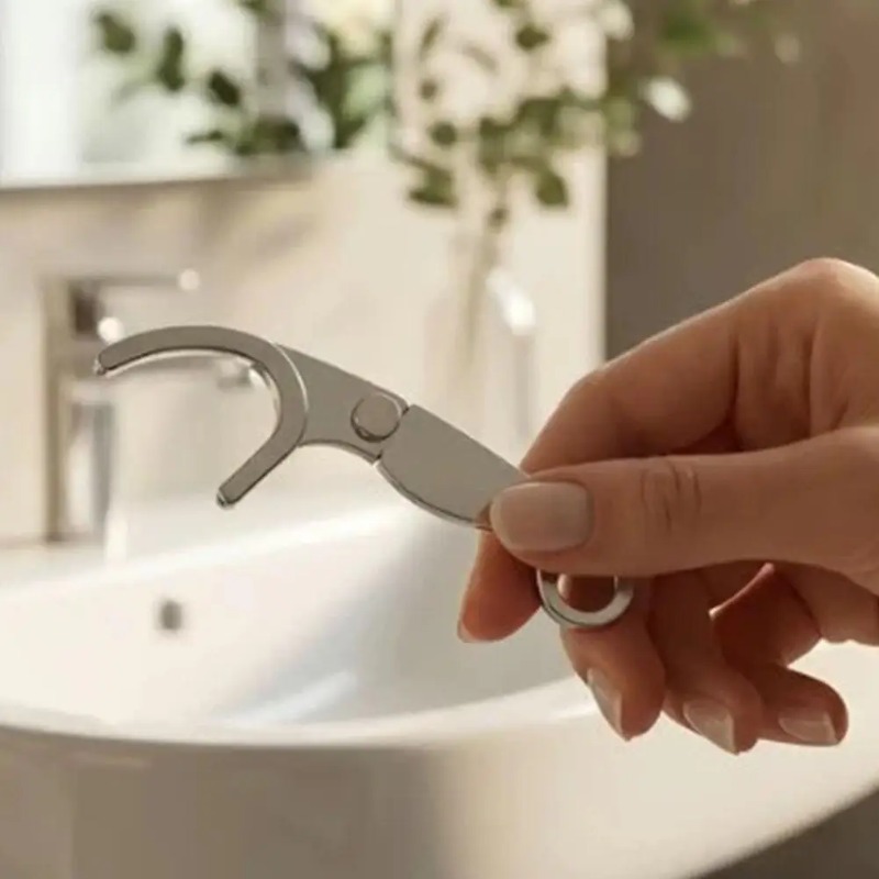 Paslanmaz Çelik Yeniden Kullan - Dental Floss Picks incelemesi ve fiyatı