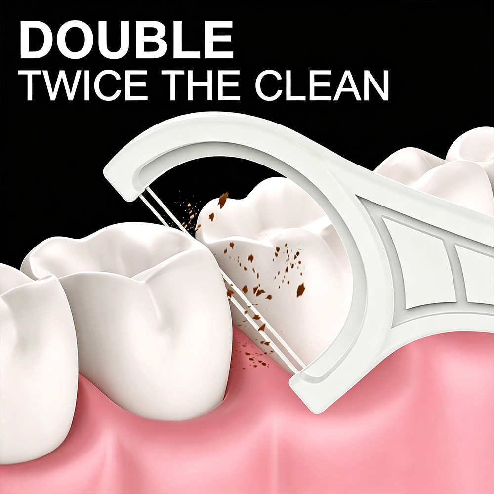 Taşınabilir Çift Diş İpi Çubuğ - Dental Floss Picks incelemesi ve fiyatı