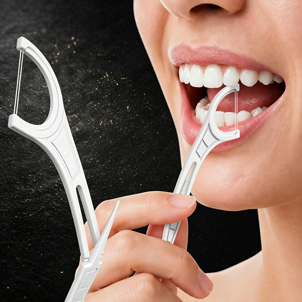 Taşınabilir Çift Diş İpi Çubuğ - Dental Floss Picks incelemesi ve fiyatı