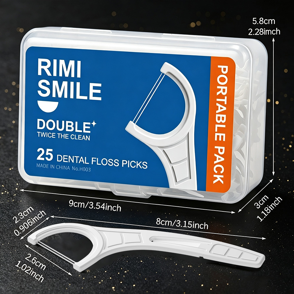 Taşınabilir Çift Diş İpi Çubuğ - Dental Floss Picks incelemesi ve fiyatı